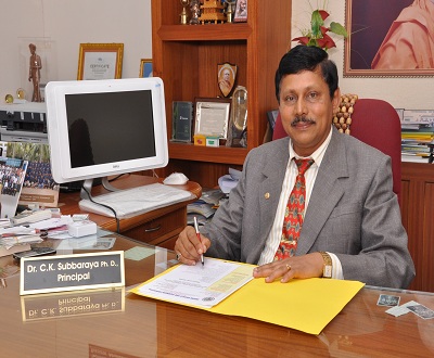 IEAE-KARNATAKA REGION Best Principal Awardee, Dr. C.K. Subbaraya, Principal, Adichunchanagiri Institute Of Technology, Chikkamagaluru, Karnataka